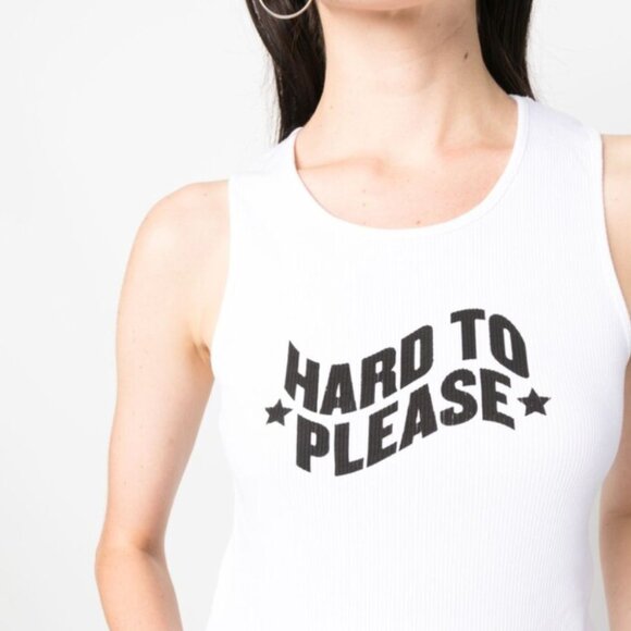 CANNARI CONCEPT Hard To Please Graphic Tank Top - Picture 1 of 5